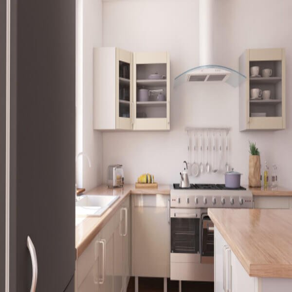 U-Shaped Modular Kitchen